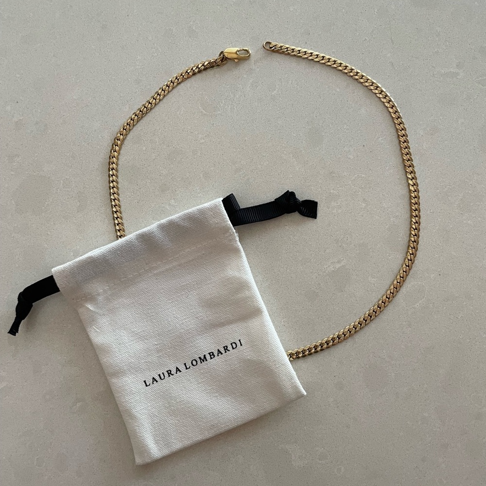 Laura Lombardi Vintage Herringbone Chain 18” excellent condition like new